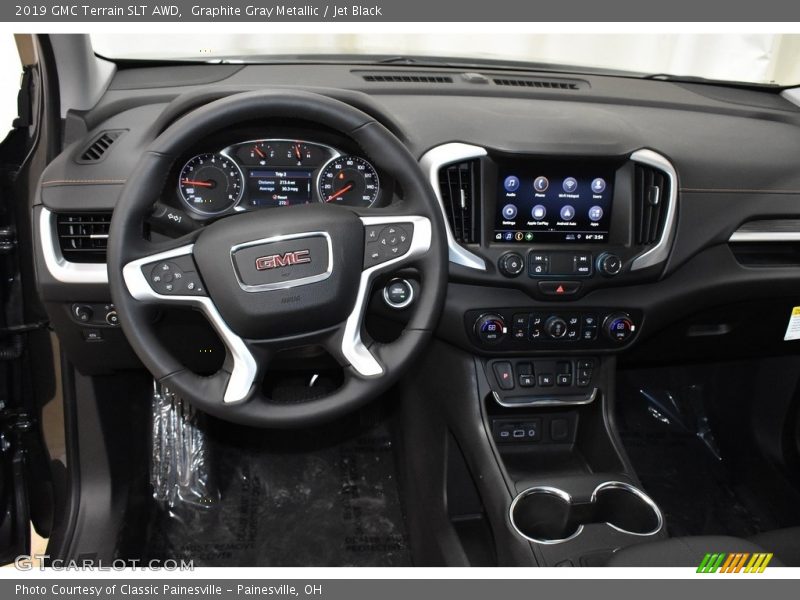 Graphite Gray Metallic / Jet Black 2019 GMC Terrain SLT AWD