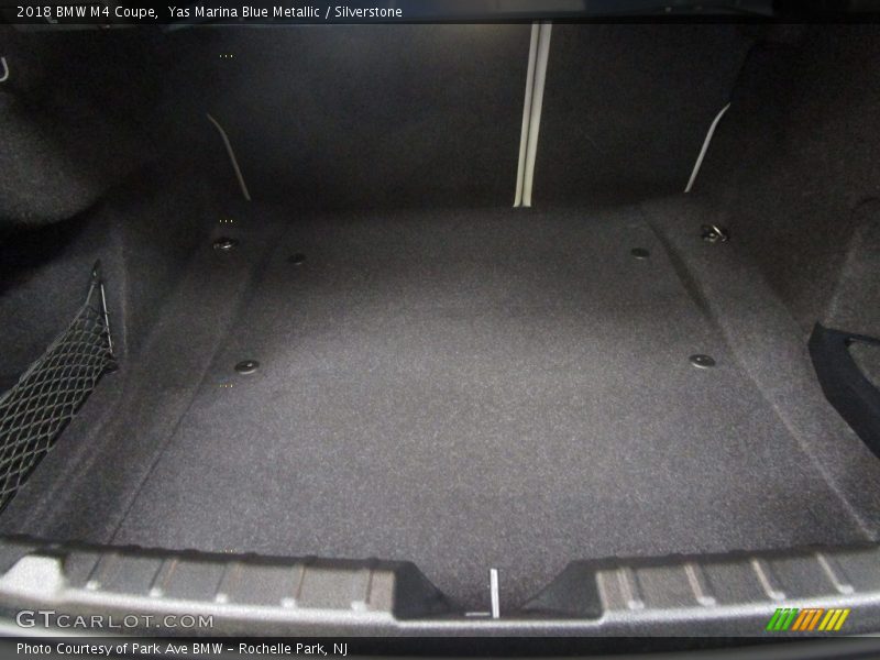 Yas Marina Blue Metallic / Silverstone 2018 BMW M4 Coupe