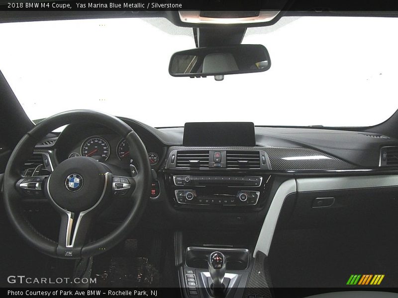 Yas Marina Blue Metallic / Silverstone 2018 BMW M4 Coupe
