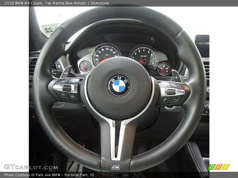 Yas Marina Blue Metallic / Silverstone 2018 BMW M4 Coupe