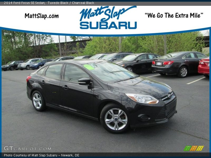 Tuxedo Black / Charcoal Black 2014 Ford Focus SE Sedan