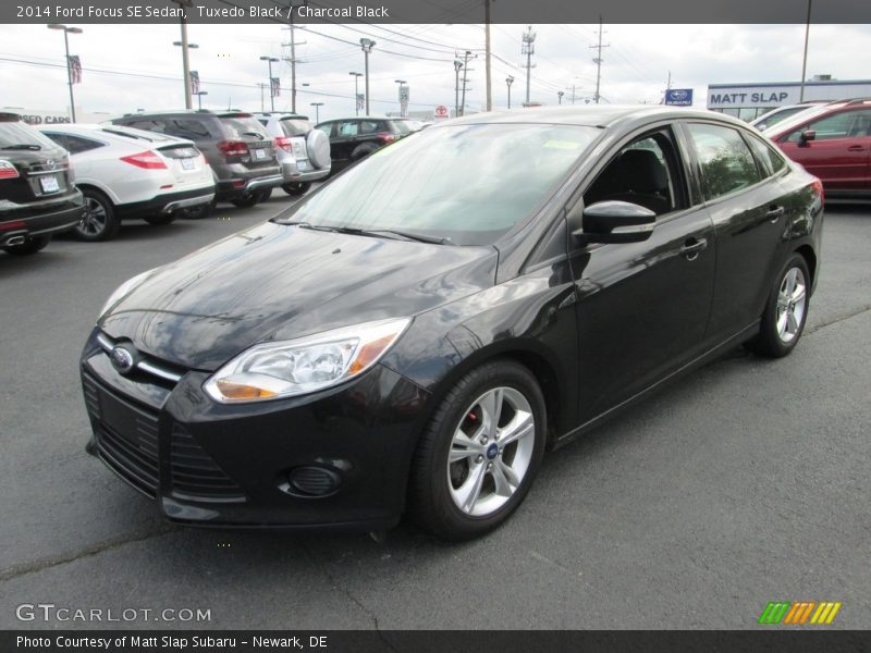 Tuxedo Black / Charcoal Black 2014 Ford Focus SE Sedan