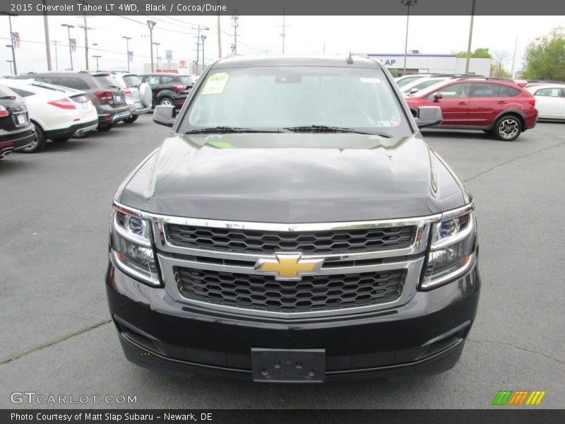 Black / Cocoa/Dune 2015 Chevrolet Tahoe LT 4WD