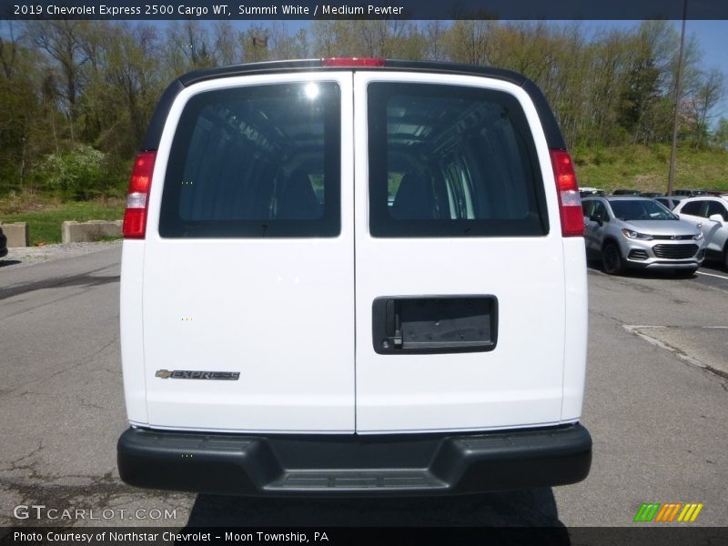Summit White / Medium Pewter 2019 Chevrolet Express 2500 Cargo WT