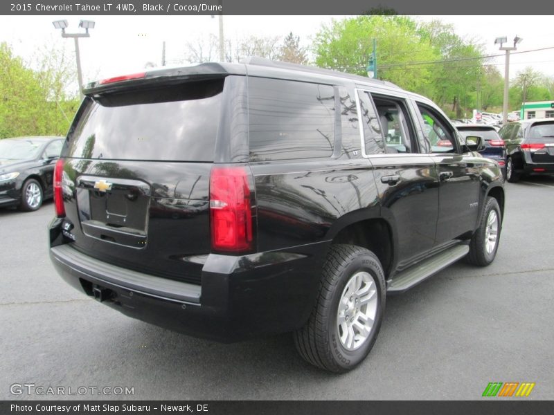 Black / Cocoa/Dune 2015 Chevrolet Tahoe LT 4WD