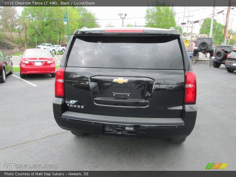 Black / Cocoa/Dune 2015 Chevrolet Tahoe LT 4WD