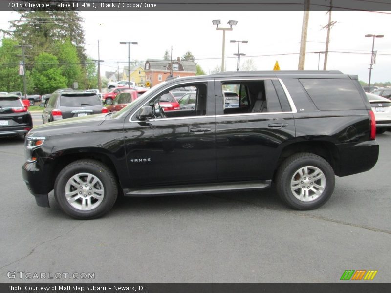 Black / Cocoa/Dune 2015 Chevrolet Tahoe LT 4WD