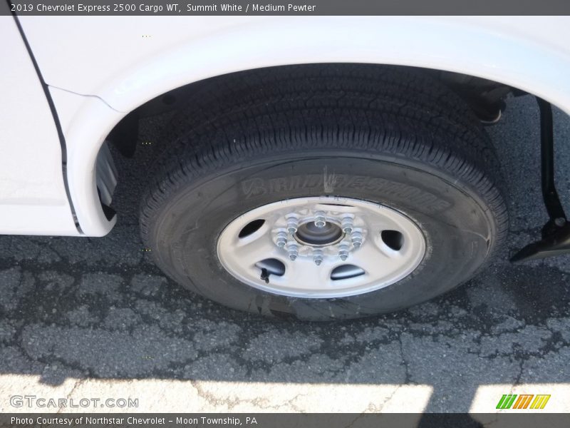 Summit White / Medium Pewter 2019 Chevrolet Express 2500 Cargo WT