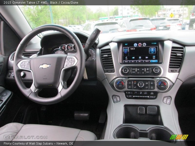 Black / Cocoa/Dune 2015 Chevrolet Tahoe LT 4WD