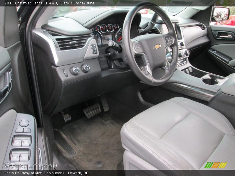 Black / Cocoa/Dune 2015 Chevrolet Tahoe LT 4WD