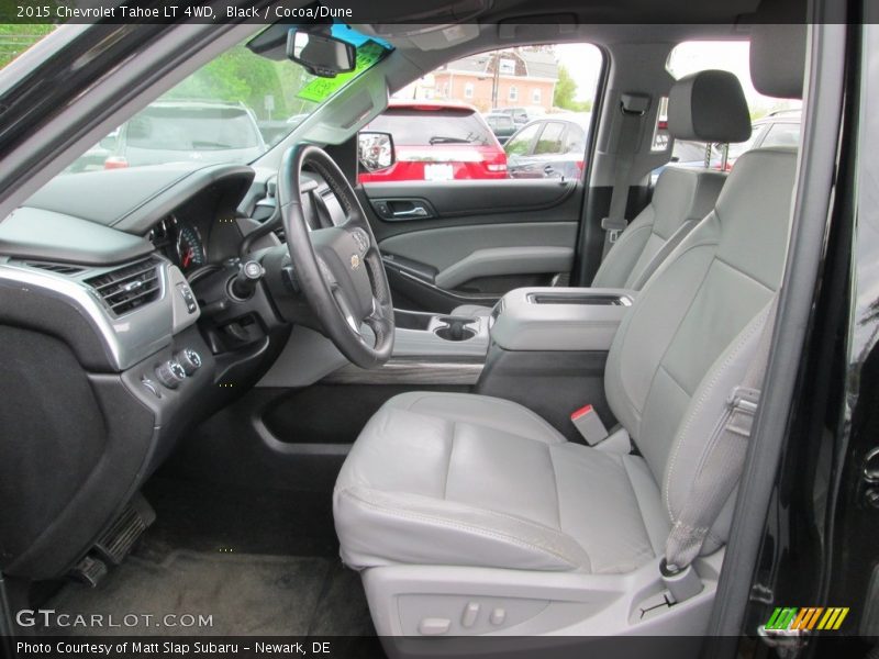 Black / Cocoa/Dune 2015 Chevrolet Tahoe LT 4WD