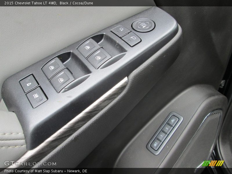 Black / Cocoa/Dune 2015 Chevrolet Tahoe LT 4WD