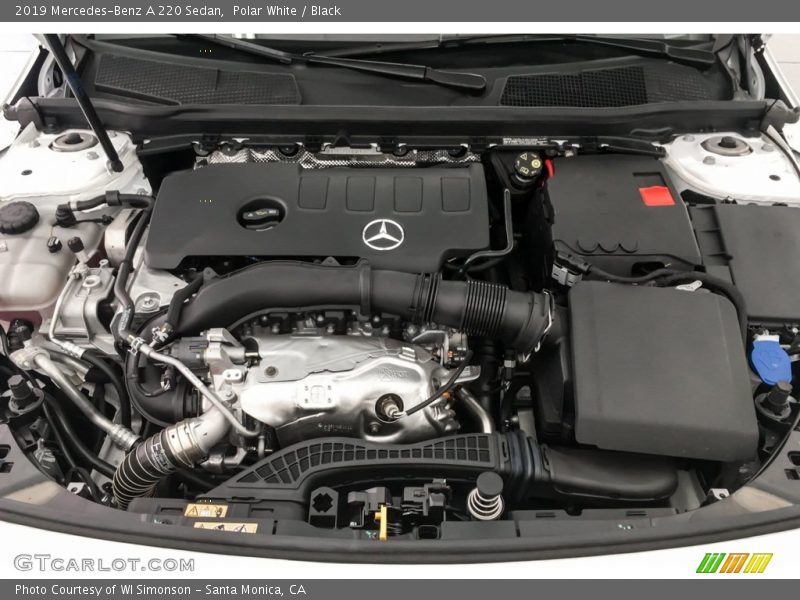 Polar White / Black 2019 Mercedes-Benz A 220 Sedan