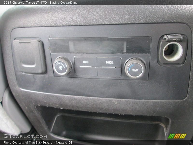 Black / Cocoa/Dune 2015 Chevrolet Tahoe LT 4WD
