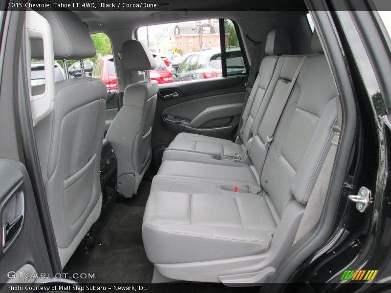 Black / Cocoa/Dune 2015 Chevrolet Tahoe LT 4WD