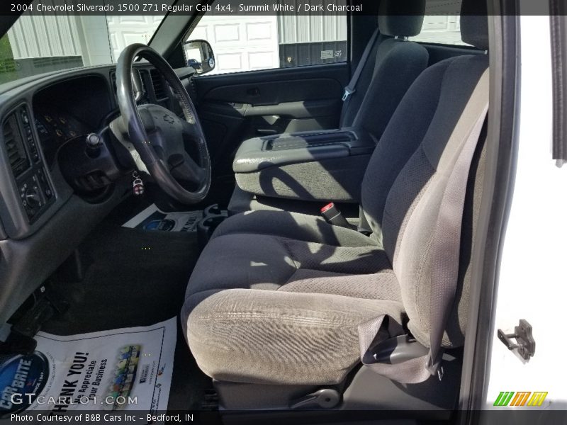 Summit White / Dark Charcoal 2004 Chevrolet Silverado 1500 Z71 Regular Cab 4x4