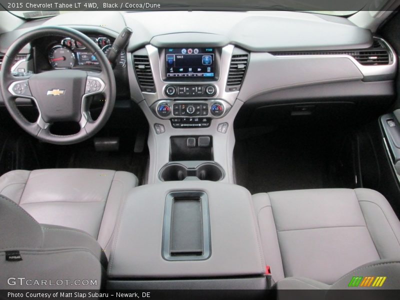 Black / Cocoa/Dune 2015 Chevrolet Tahoe LT 4WD