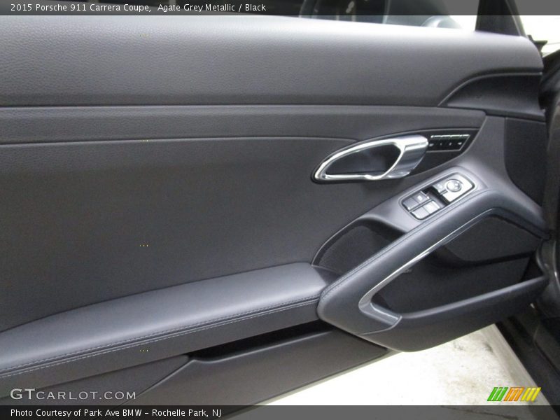 Agate Grey Metallic / Black 2015 Porsche 911 Carrera Coupe