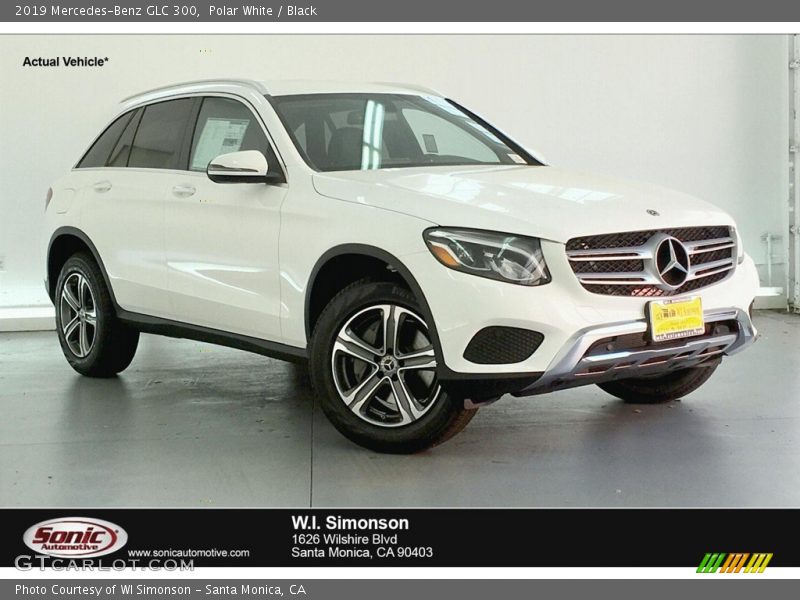 Polar White / Black 2019 Mercedes-Benz GLC 300