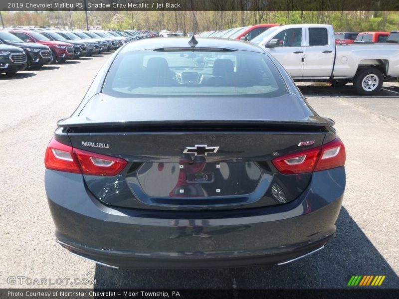 Shadow Gray Metallic / Jet Black 2019 Chevrolet Malibu RS