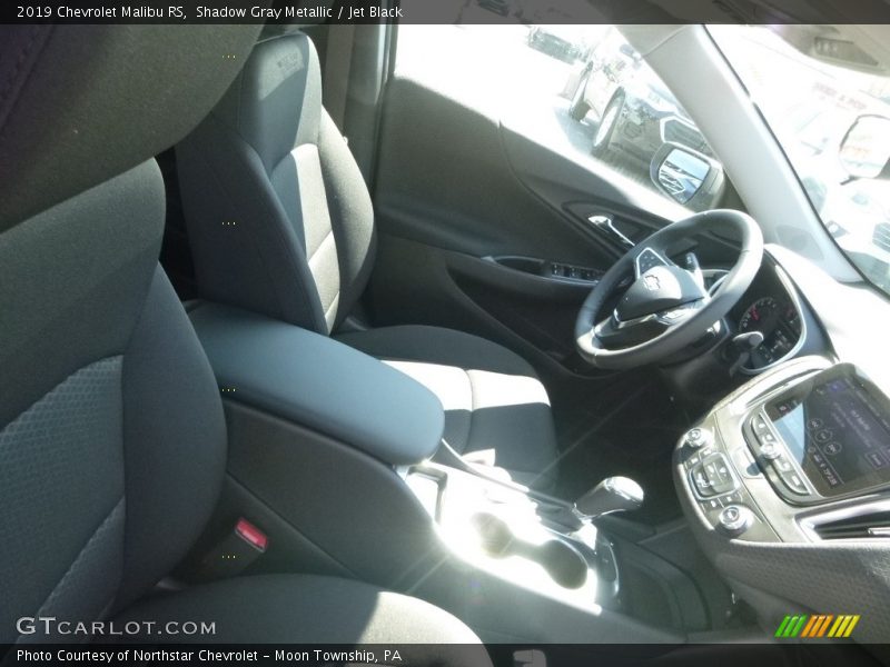 Shadow Gray Metallic / Jet Black 2019 Chevrolet Malibu RS