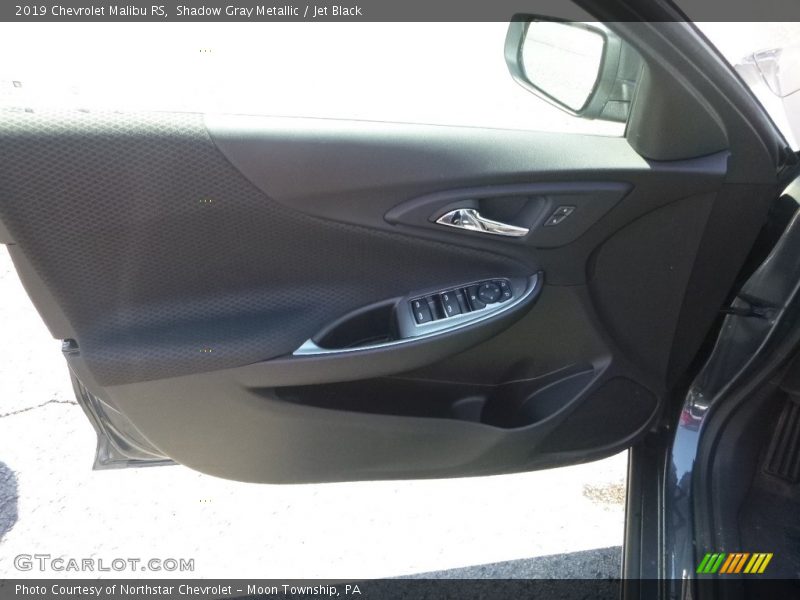 Shadow Gray Metallic / Jet Black 2019 Chevrolet Malibu RS