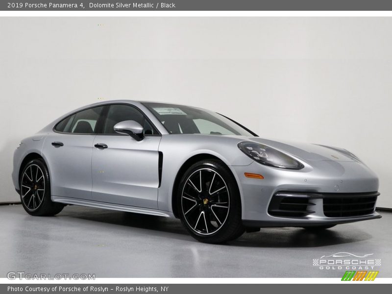 Dolomite Silver Metallic / Black 2019 Porsche Panamera 4