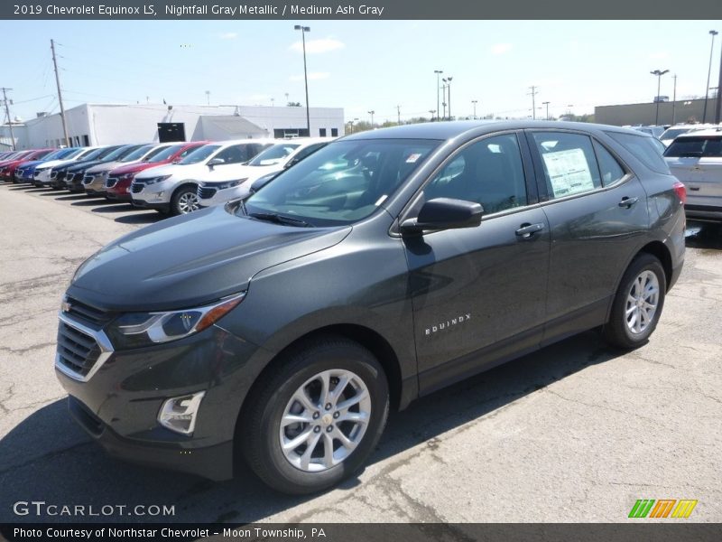 Nightfall Gray Metallic / Medium Ash Gray 2019 Chevrolet Equinox LS