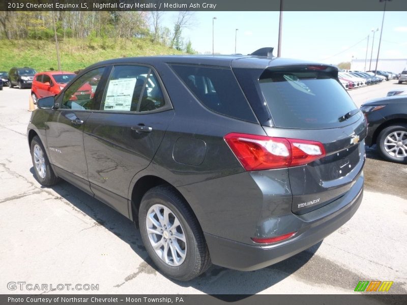 Nightfall Gray Metallic / Medium Ash Gray 2019 Chevrolet Equinox LS