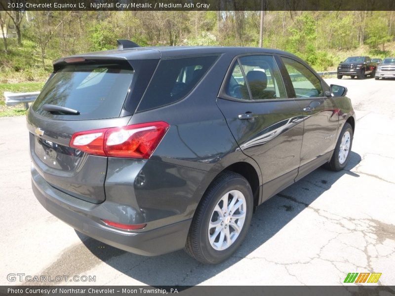 Nightfall Gray Metallic / Medium Ash Gray 2019 Chevrolet Equinox LS