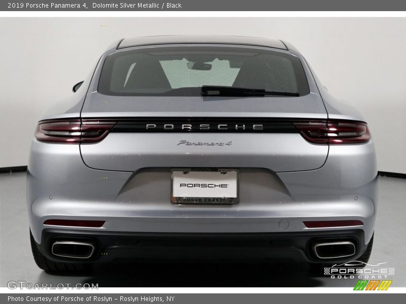 Dolomite Silver Metallic / Black 2019 Porsche Panamera 4