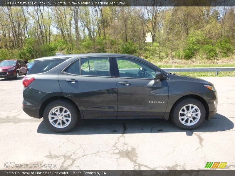 Nightfall Gray Metallic / Medium Ash Gray 2019 Chevrolet Equinox LS