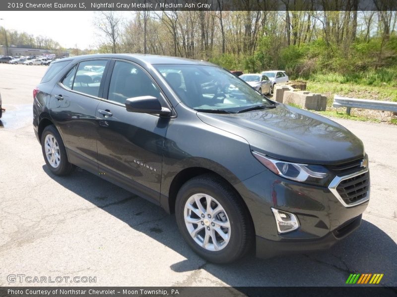 Nightfall Gray Metallic / Medium Ash Gray 2019 Chevrolet Equinox LS