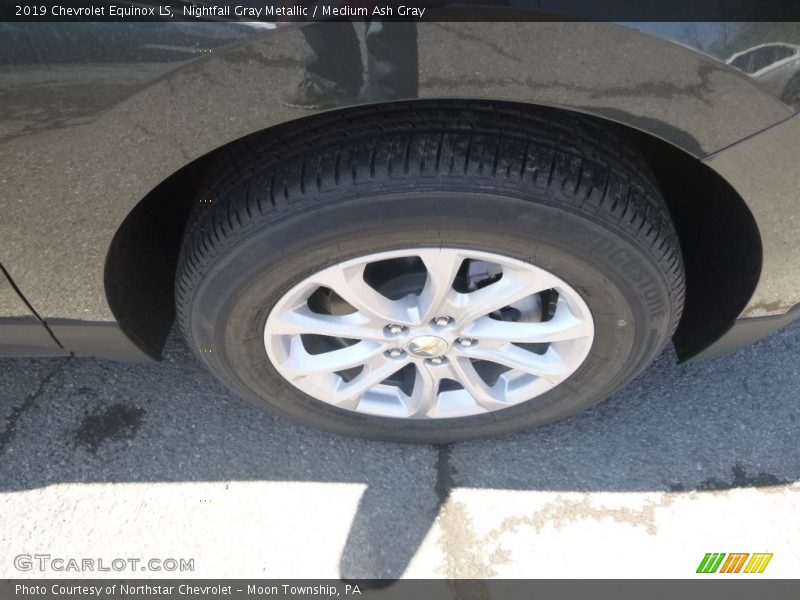 Nightfall Gray Metallic / Medium Ash Gray 2019 Chevrolet Equinox LS