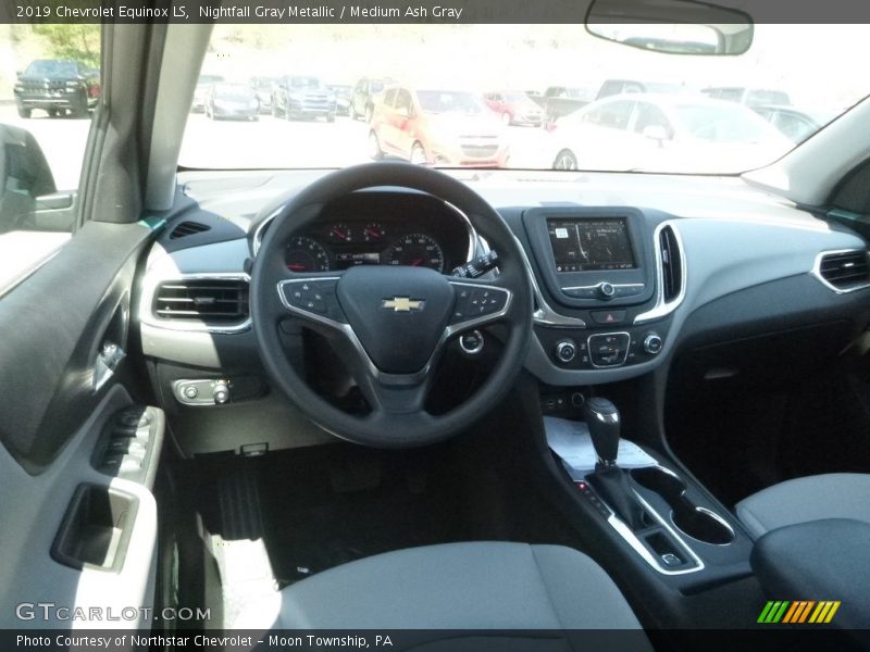 Nightfall Gray Metallic / Medium Ash Gray 2019 Chevrolet Equinox LS