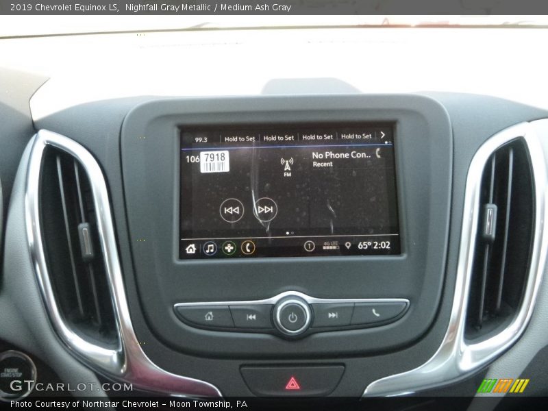 Nightfall Gray Metallic / Medium Ash Gray 2019 Chevrolet Equinox LS