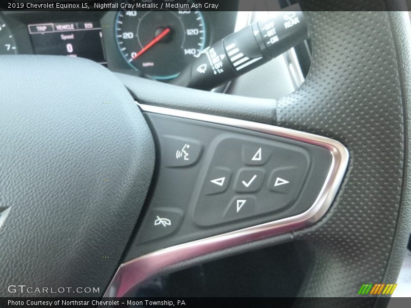 Nightfall Gray Metallic / Medium Ash Gray 2019 Chevrolet Equinox LS