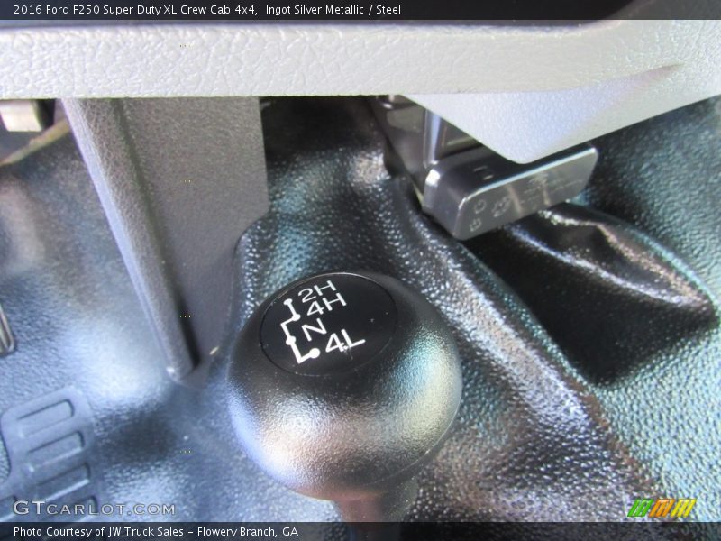 Ingot Silver Metallic / Steel 2016 Ford F250 Super Duty XL Crew Cab 4x4