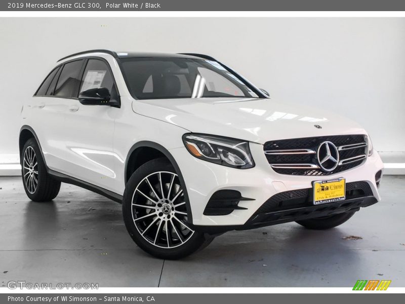 Polar White / Black 2019 Mercedes-Benz GLC 300
