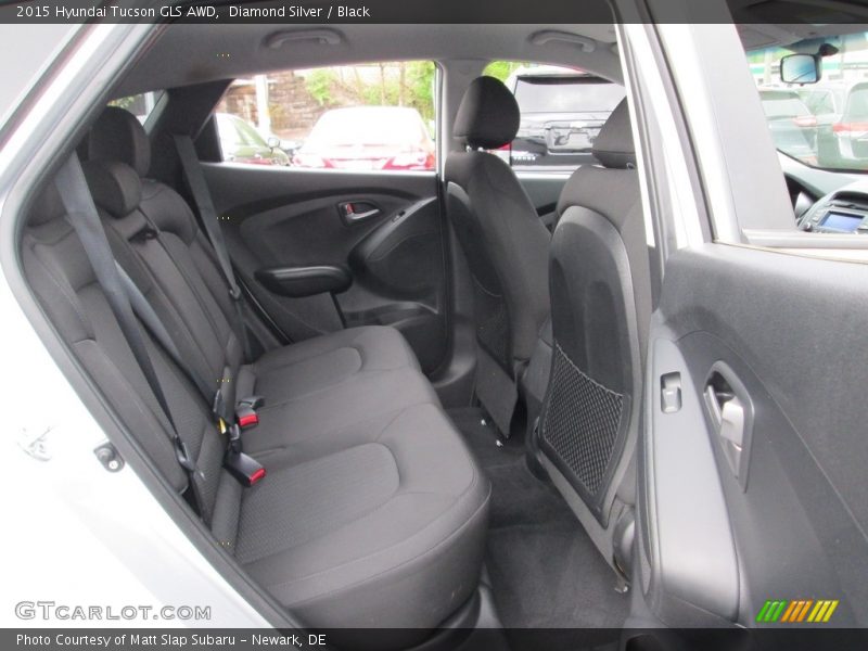 Diamond Silver / Black 2015 Hyundai Tucson GLS AWD