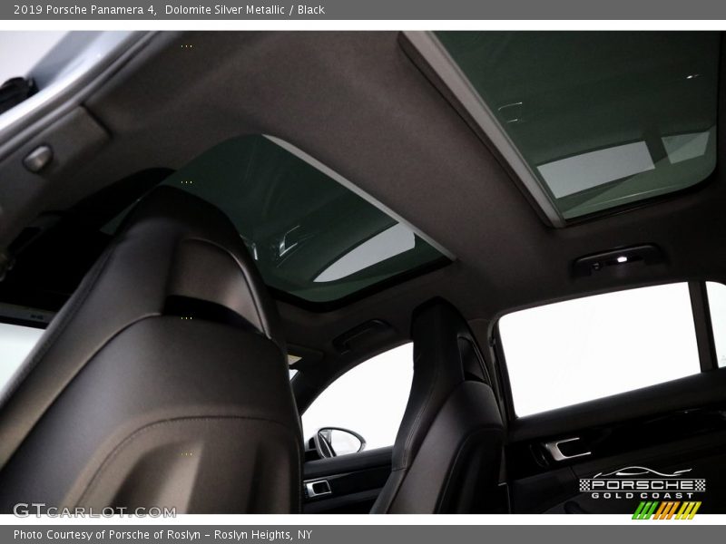 Dolomite Silver Metallic / Black 2019 Porsche Panamera 4