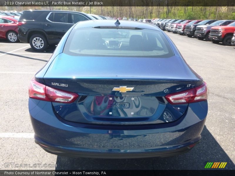 Pacific Blue Metallic / Jet Black 2019 Chevrolet Malibu LT