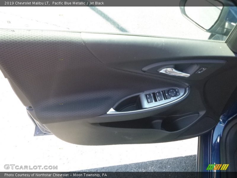 Pacific Blue Metallic / Jet Black 2019 Chevrolet Malibu LT