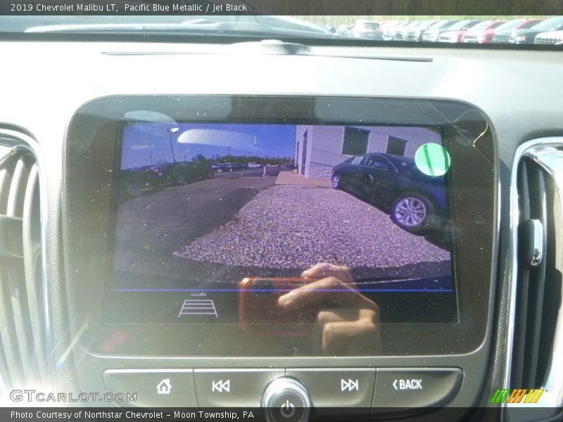 Pacific Blue Metallic / Jet Black 2019 Chevrolet Malibu LT