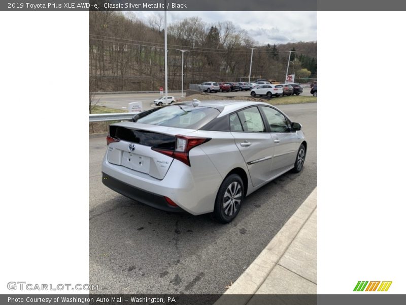 Classic Silver Metallic / Black 2019 Toyota Prius XLE AWD-e