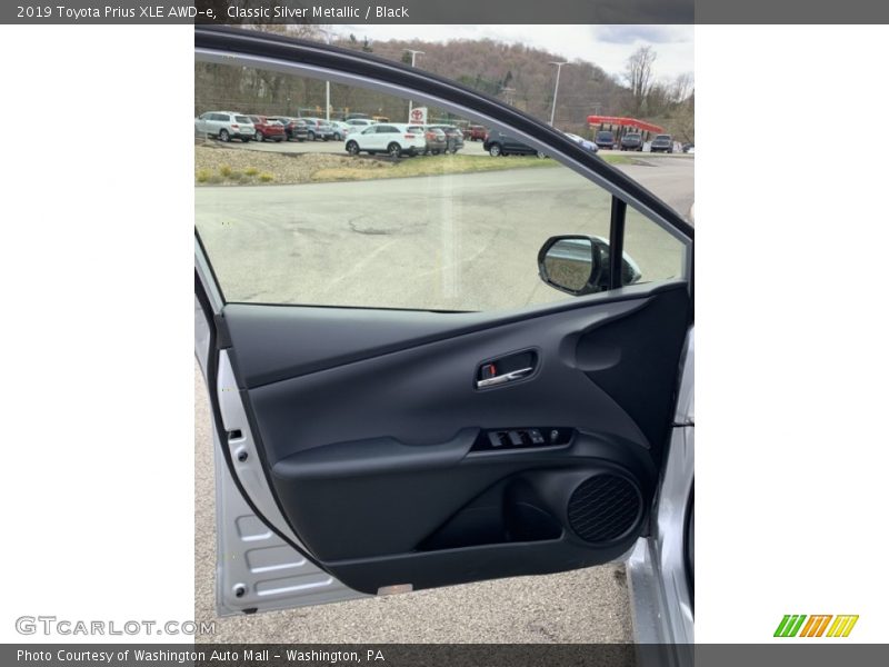 Classic Silver Metallic / Black 2019 Toyota Prius XLE AWD-e