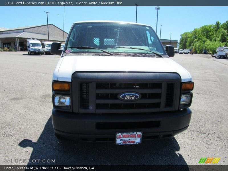Oxford White / Medium Flint 2014 Ford E-Series Van E150 Cargo Van
