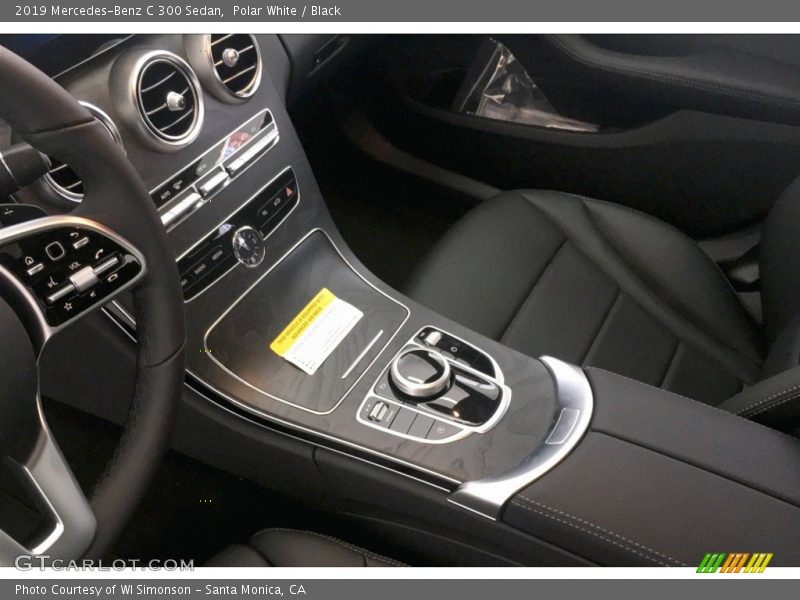 Polar White / Black 2019 Mercedes-Benz C 300 Sedan