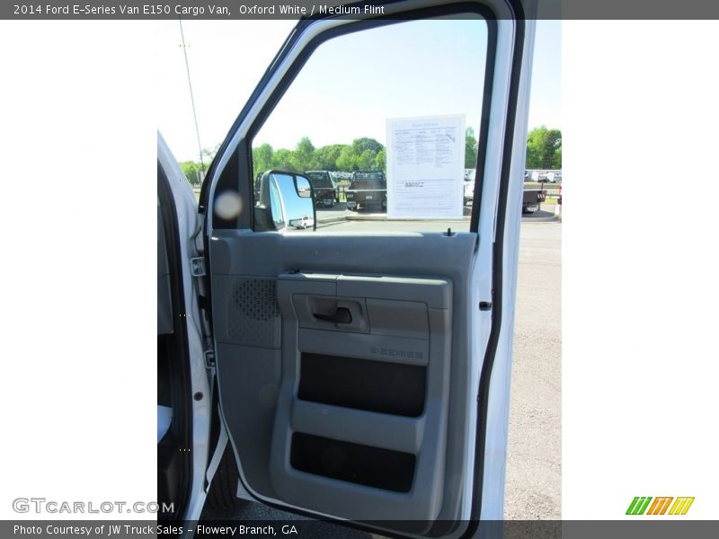 Oxford White / Medium Flint 2014 Ford E-Series Van E150 Cargo Van