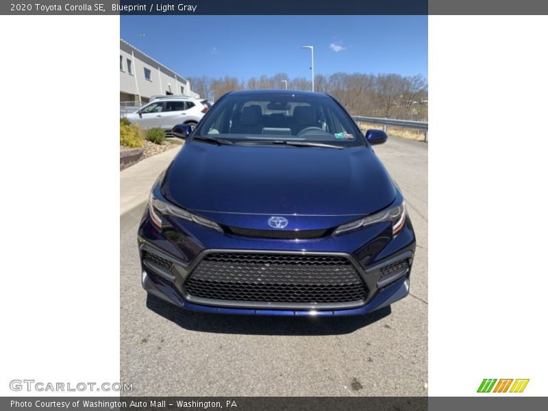 Blueprint / Light Gray 2020 Toyota Corolla SE